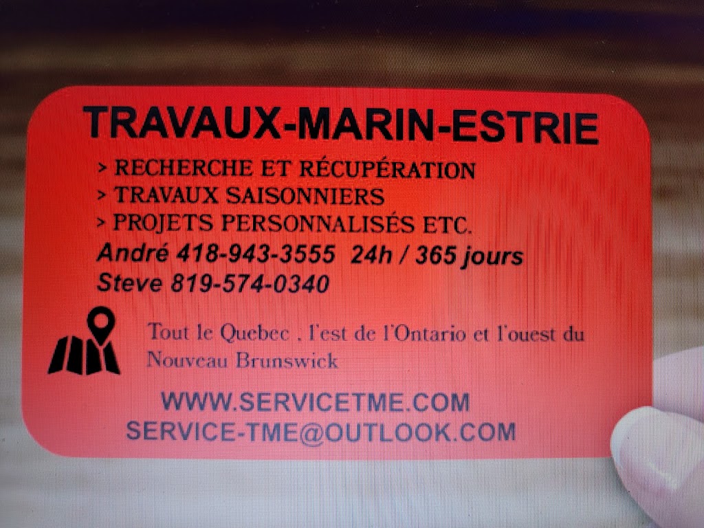 Urgence Plongée TME (Travaux Marin Estrie) | 39 Rue Fréchette, Magog, QC J1X 5Y2, Canada | Phone: (418) 943-3555