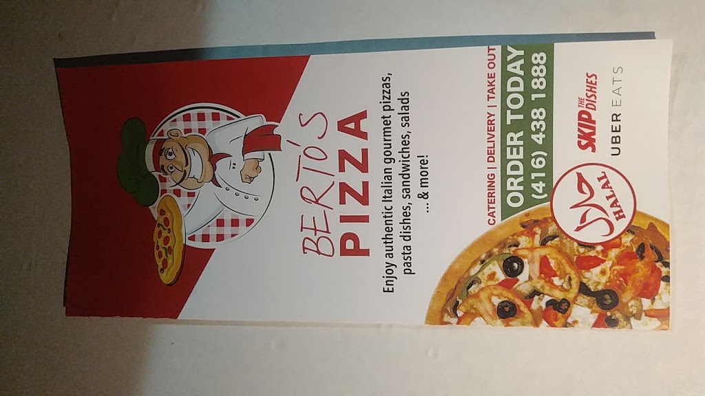 Bertos Pizza | 3879 Lawrence Ave E, Scarborough, ON M1G 1R2, Canada | Phone: (416) 438-1888