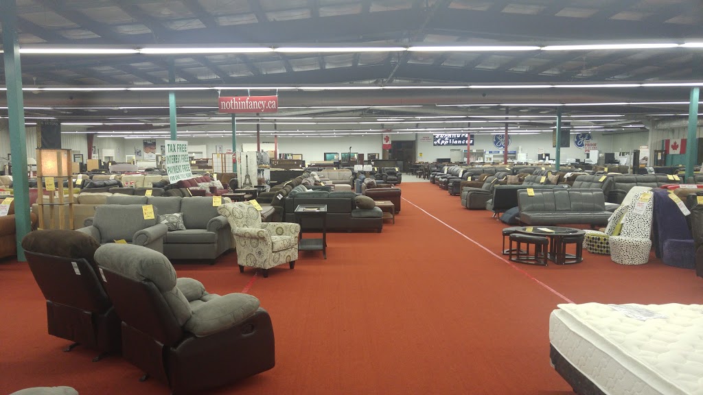 Nothin Fancy Furniture Warehouse | 328 Sackville Dr, Lower Sackville, NS B4C 2S8, Canada | Phone: (800) 565-7300
