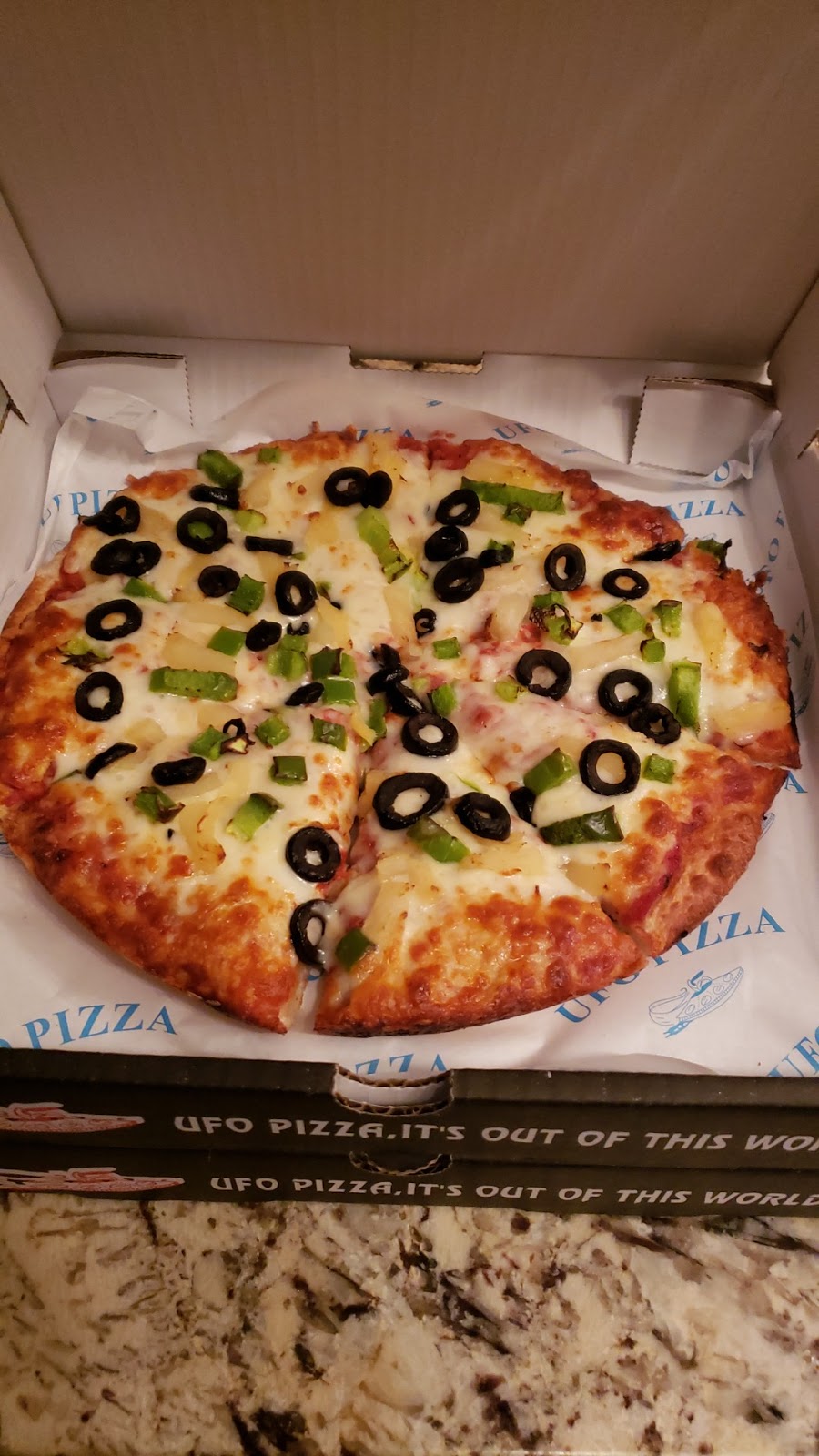 U.F.O. Pizza | 5245 167 Ave NW, Edmonton, AB T5Y 0L2, Canada | Phone: (780) 660-6066