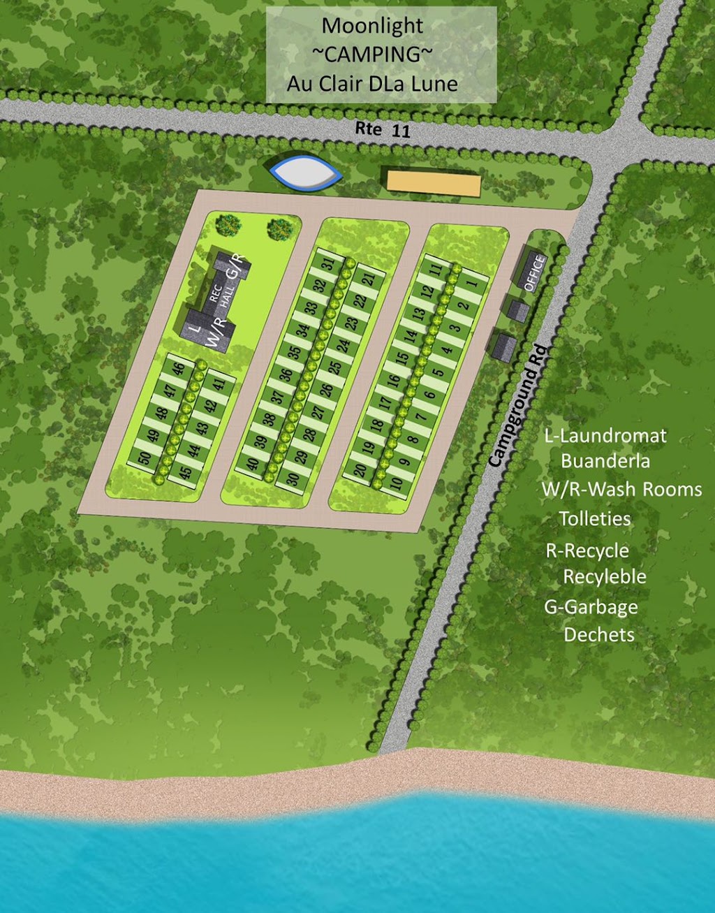 Moonlight Camping | 8 Campground Rd, Wellington, PE C0B 2E0, Canada | Phone: (902) 854-2746