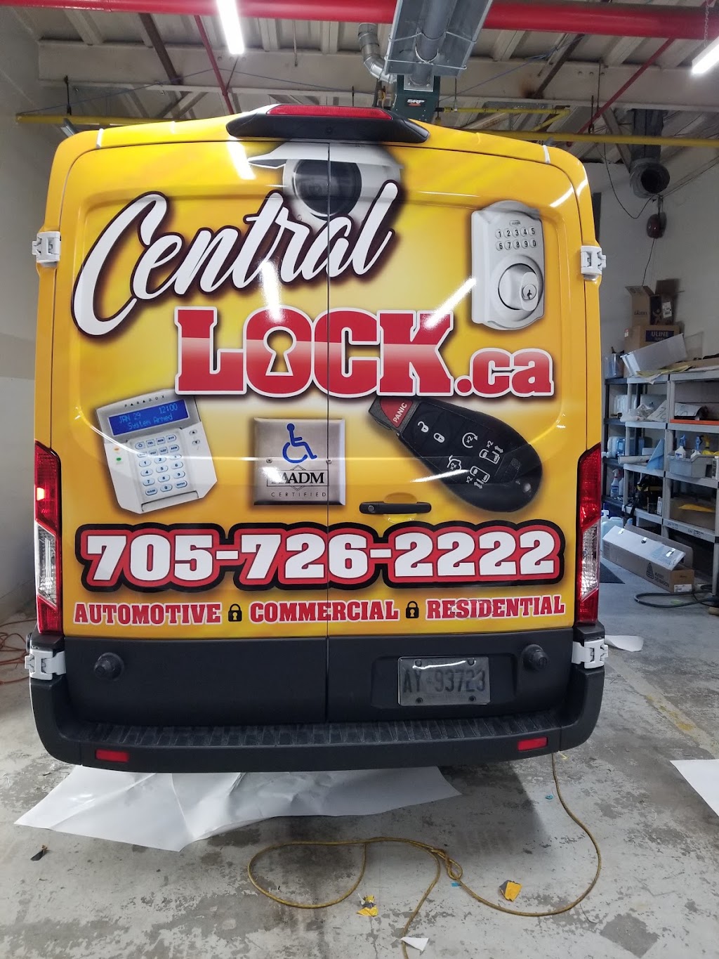 Central Lock and Key | Store front, 85 Brock St unit 7, Barrie, ON L4N 5E4, Canada | Phone: (705) 730-5625