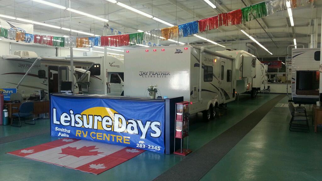 Leisure Days RV Center Smiths Falls | 165 Lombard St, Smiths Falls, ON K7A 5B8, Canada | Phone: (613) 283-2345