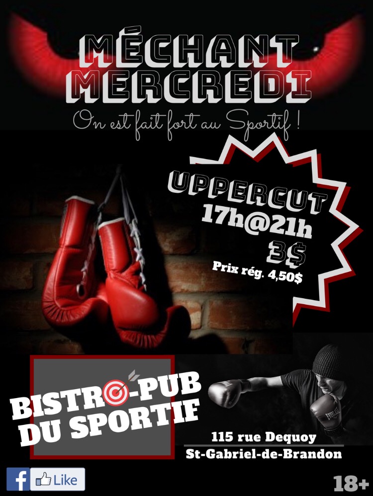 Bistro-Pub du Sportif | 115 Rue Dequoy, Saint-Gabriel-de-Brandon, QC J0K 2N0, Canada | Phone: (514) 913-5337