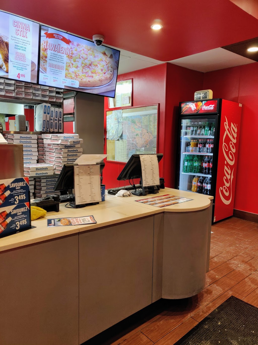 Dominos | 1455 Rue de lÉglise, Saint-Laurent, QC H4L 2H5, Canada | Phone: (514) 744-4444