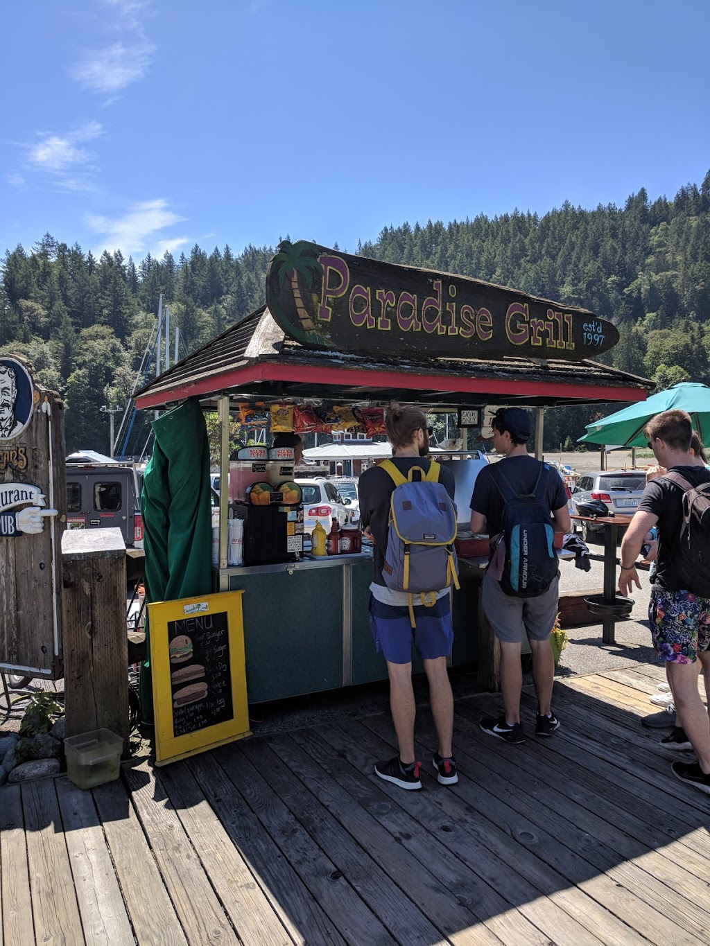 Paradise Grill | 433 Bowen Island Trunk Rd, Bowen Island, BC V0N 1G2, Canada