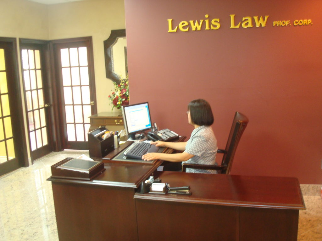 Lewis Law | 80 Corporate Dr #212, Scarborough, ON M1H 3G5, Canada | Phone: (416) 279-1007