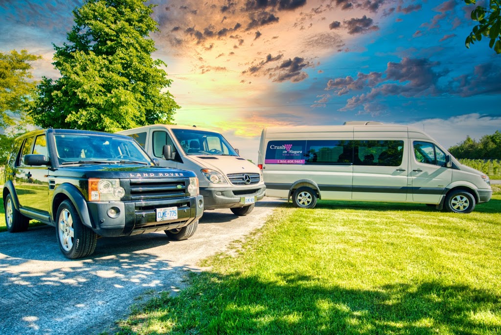 Crush On Niagara Wine Tours | Box 816, 4520 Ontario St, Beamsville, ON L0R 1B0, Canada | Phone: (905) 563-1759