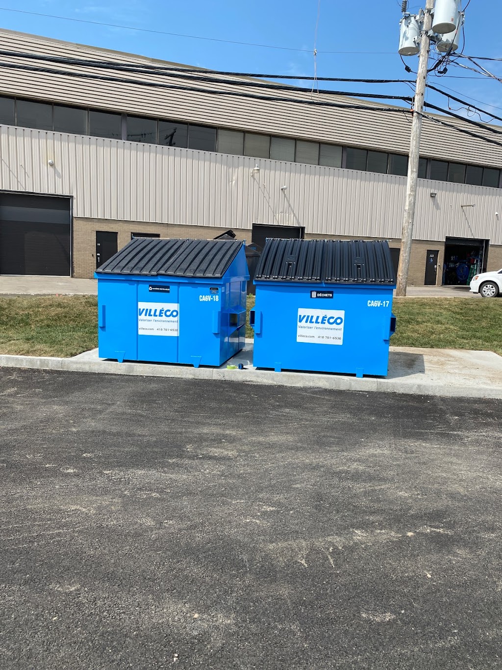 Villéco - Location de conteneur à Québec | 1786 Rue Bresse, Québec, QC G2G 2P2, Canada | Phone: (418) 781-6538