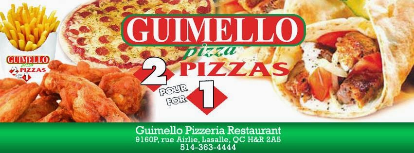 Guimello Pizza | 9160 Rue Airlie, LaSalle, QC H8R 2A5, Canada | Phone: (514) 363-4444
