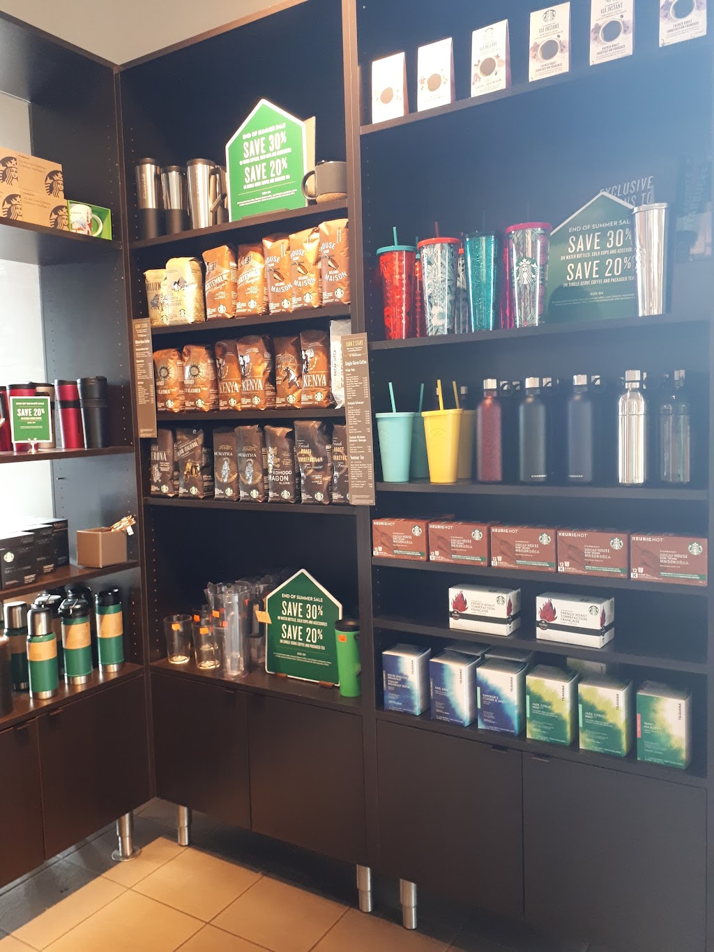 Starbucks | 17130 Leslie St building a unit a, Newmarket, ON L3Y 8K7, Canada | Phone: (905) 830-1426