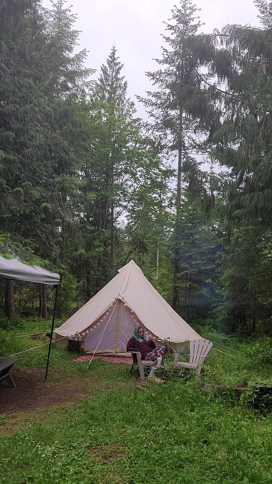 Zen Tent | 2484 Tiesu Rd, Nanaimo, BC V9X 1K2, Canada | Phone: (250) 709-1949