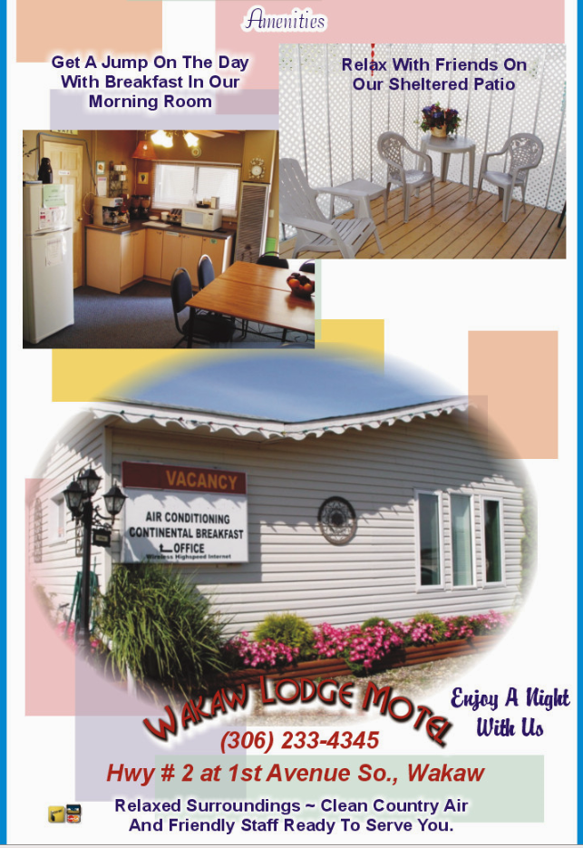 Wakaw Lodge Motel | Hwy 2, Wakaw, SK S0K 4P0, Canada | Phone: (306) 233-4345