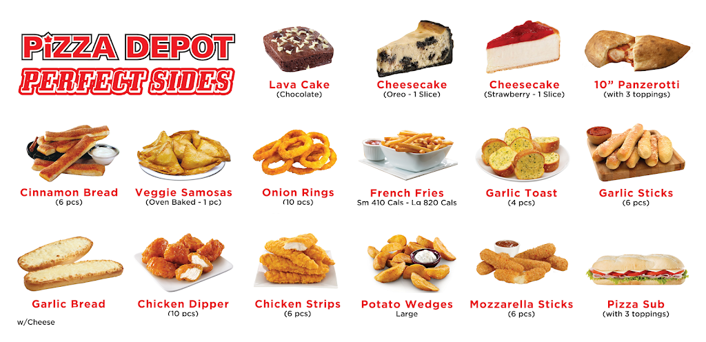 Pizza Depot | 3945 Doug Leavens Blvd, Mississauga, ON L5N 6V9, Canada | Phone: (905) 566-9711