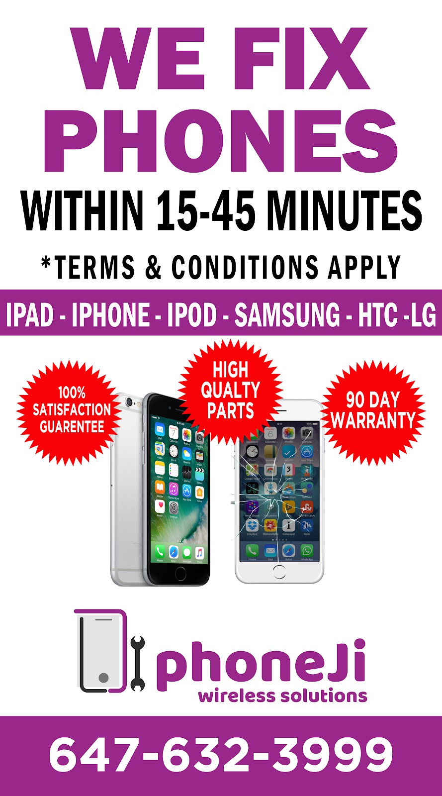 Phoneji Wireless Georgetown | 280 Guelph St Unit 72, Georgetown, ON L7G 4B1, Canada | Phone: (647) 632-3999