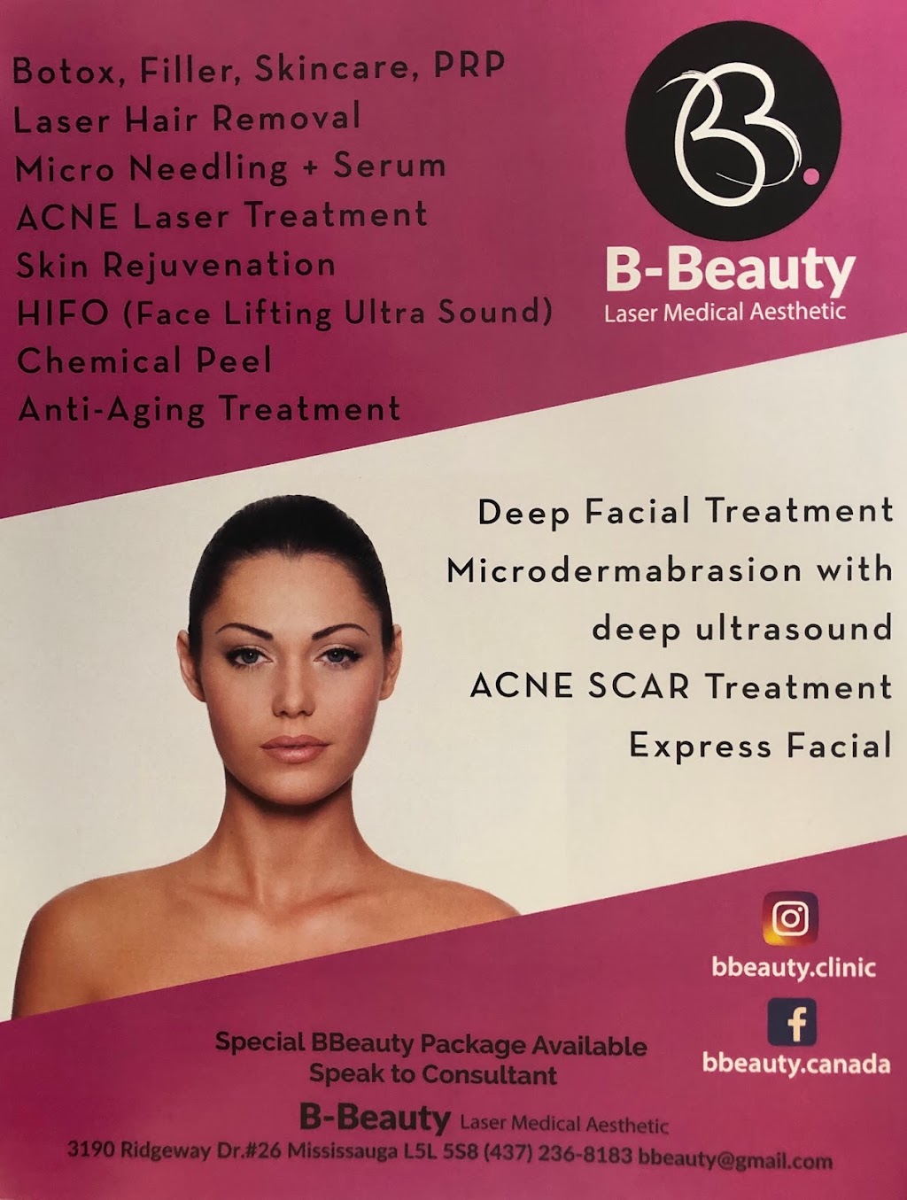 B-beauty medical aesthetics | 3075 Hospital Gate, Oakville, ON L6M 1M1, Canada | Phone: (437) 747-7989