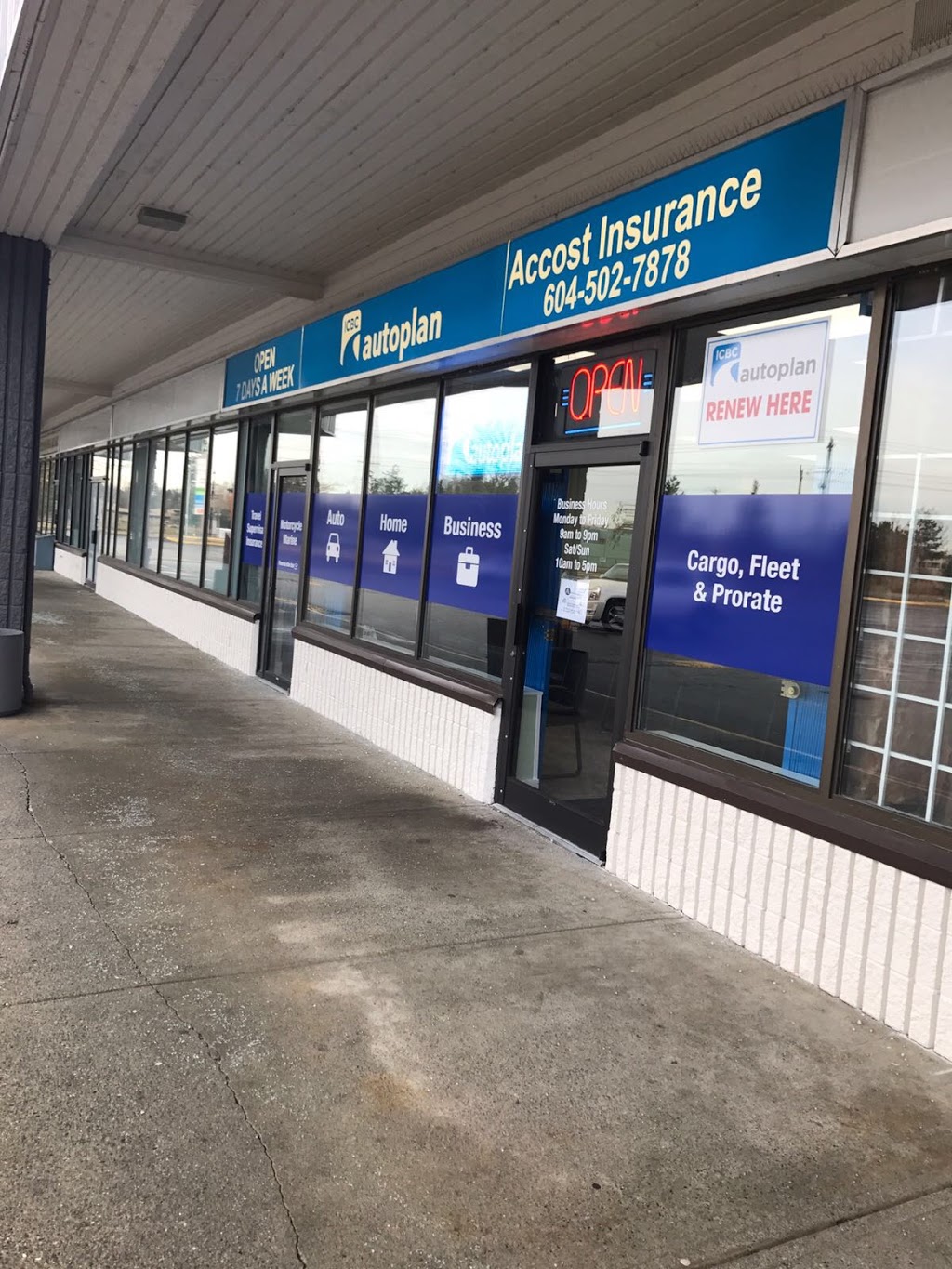 Accost Insurance & Financial Centre Inc | 7093 King George Blvd, Surrey, BC V3W 5A2, Canada | Phone: (604) 502-7878