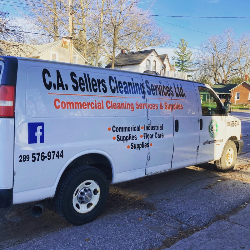 C.A. Sellers Cleaning Services Ltd. | 109 Queen St, Lindsay, ON K9V 1G7, Canada | Phone: (289) 576-9744