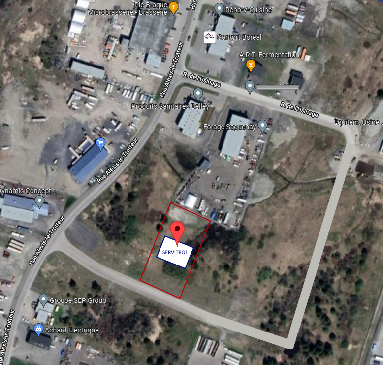 Servitrol 1994 Enr | 3165 R. de lUsinage, Saguenay, QC G7X 0L2, Canada | Phone: (418) 548-9131