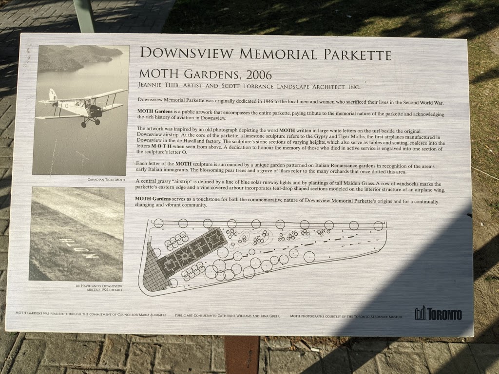 Downsview Memorial Parkette | 1092 Wilson Ave, Toronto, ON M3K, Canada | Phone: (416) 338-4386
