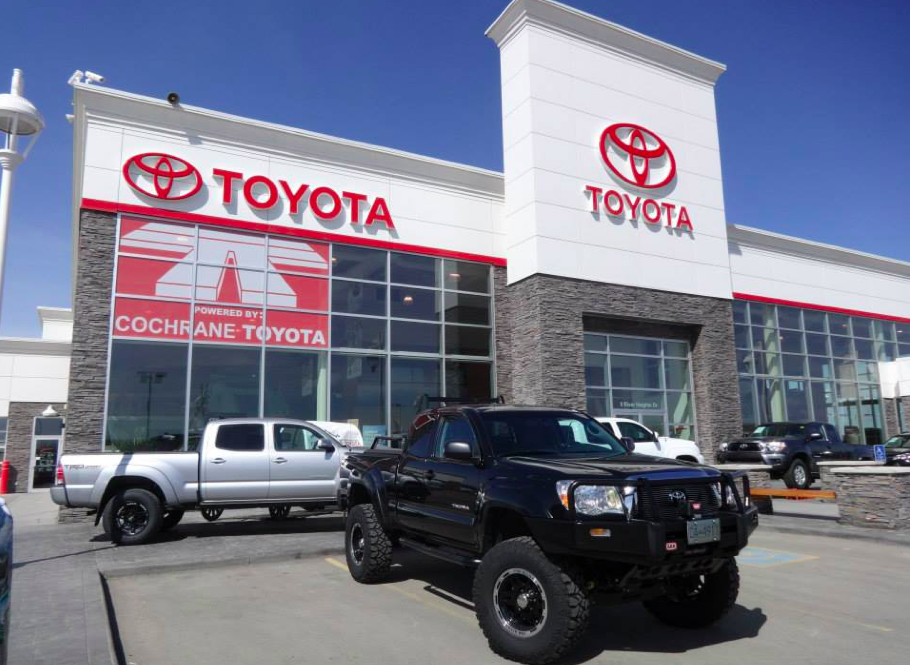 Cochrane Toyota + Tacoma Town | 8 River Heights Dr, Cochrane, AB T4C 0N8, Canada | Phone: (403) 932-9900