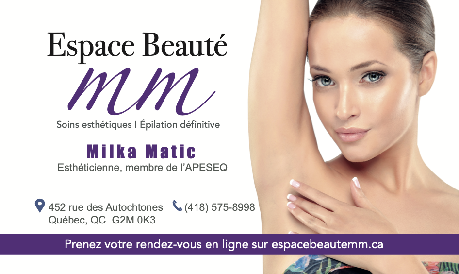 Espace Beauté MM | 452 Rue des Autochtones, Québec, QC G2M 0K3, Canada | Phone: (418) 575-8998