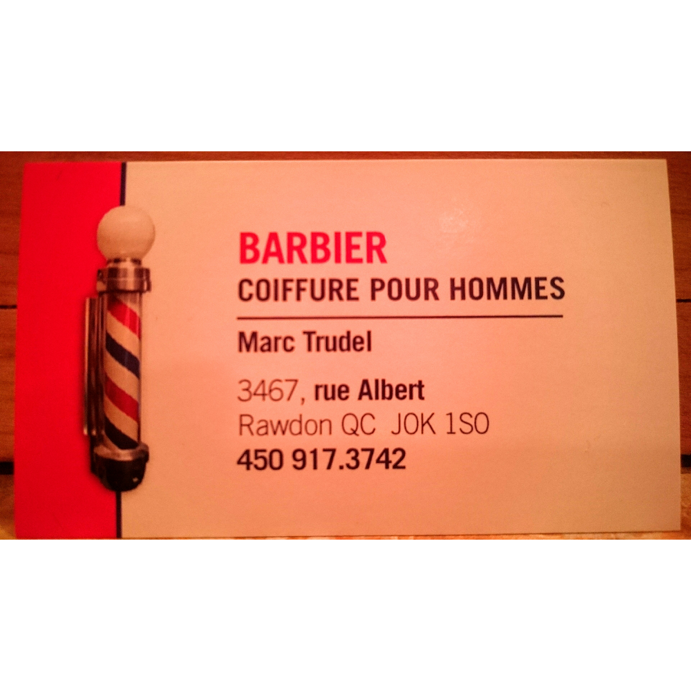 barbier rawdon | 3467 Rue Albert, Rawdon, QC J0K 1S0, Canada | Phone: (450) 917-3742