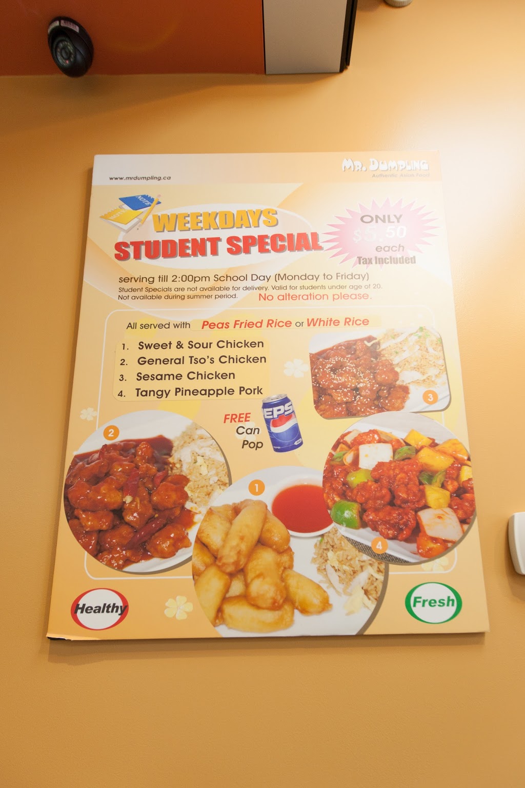 Mr Dumpling | 890 Main St E, Milton, ON L9T 0J4, Canada | Phone: (905) 693-1288