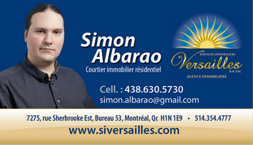 Simon Albarao Courtier Immobilier Résidentiel | 8751 Rue Tellier, Montréal, QC H1L 3B3, Canada | Phone: (438) 630-5730