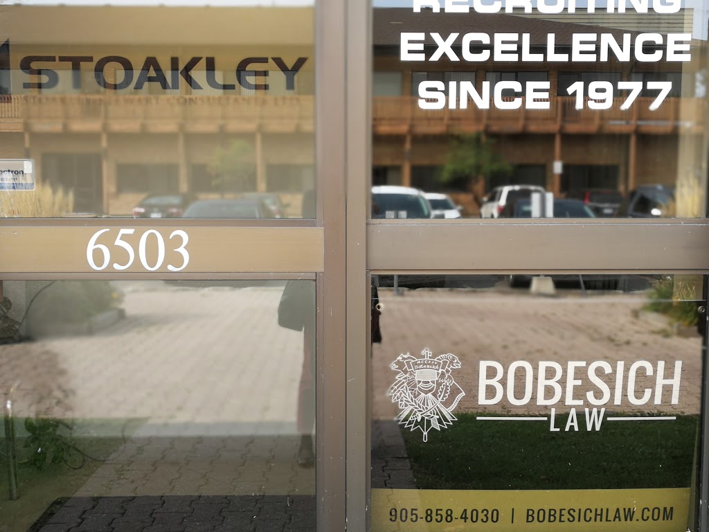 Gordon Z Bobesich - LAW OFFICE | 6503 Mississauga Rd, Mississauga, ON L5N 1A6, Canada | Phone: (905) 821-3455