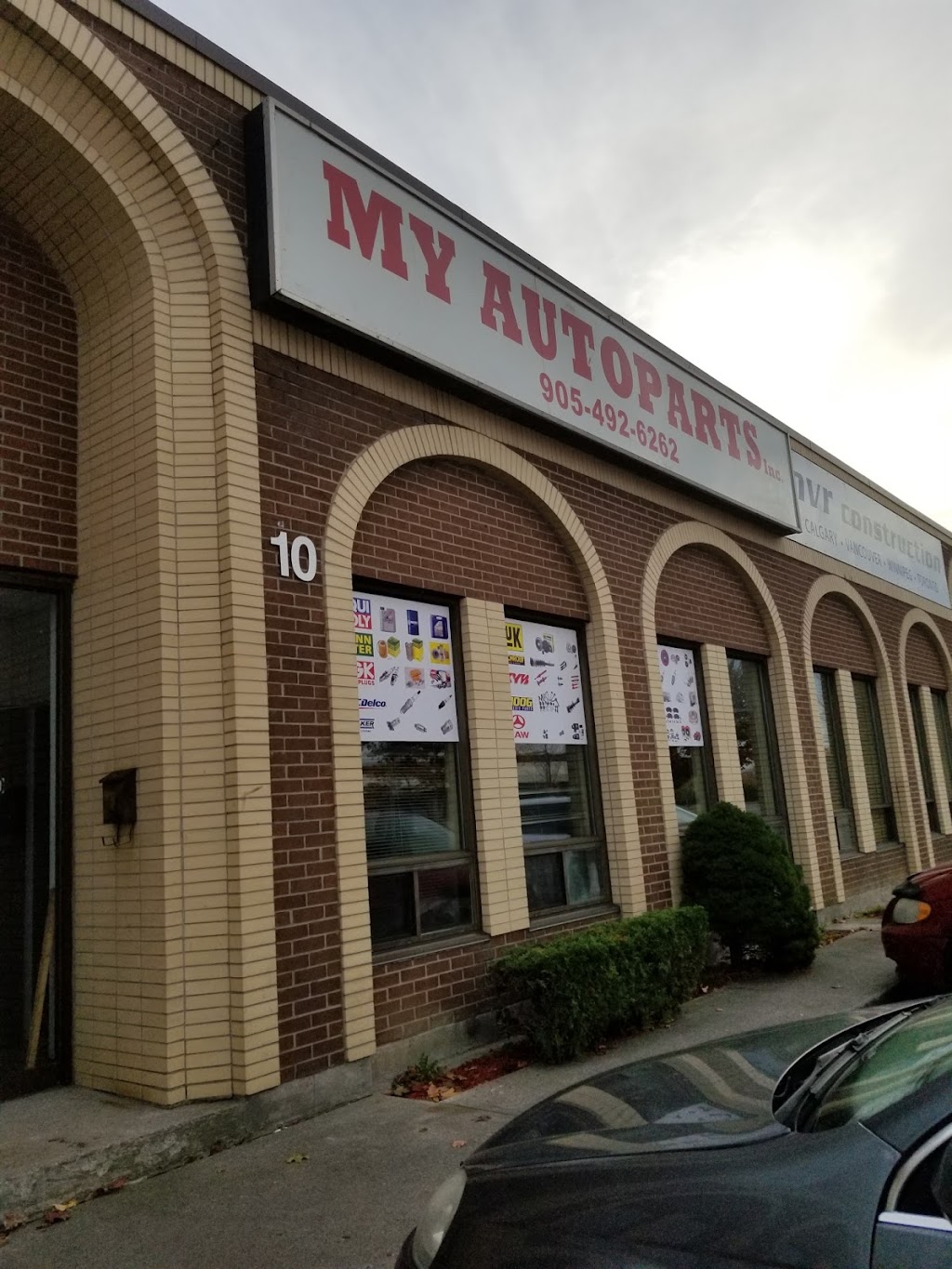 My Auto Parts Inc. | 1080 Brock Rd #10, Pickering, ON L1W 3H3, Canada | Phone: (905) 492-6262