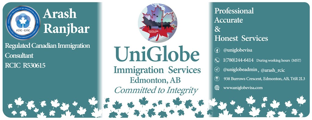 UniGlobe Immigration Services Inc. | 938 Burrows Crescent NW, Edmonton, AB T6R 2L3, Canada | Phone: (780) 244-6414