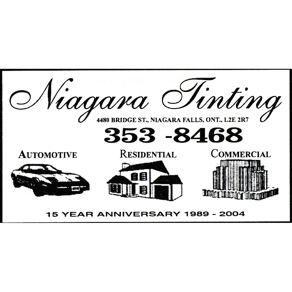 Niagara Tinting | 4480 Bridge St, Niagara Falls, ON L2E 2R7, Canada | Phone: (905) 353-8468