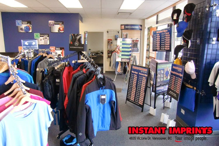 Instant Imprints | 4835 Victoria Dr, Vancouver, BC V5N 4P5, Canada | Phone: (604) 620-5626