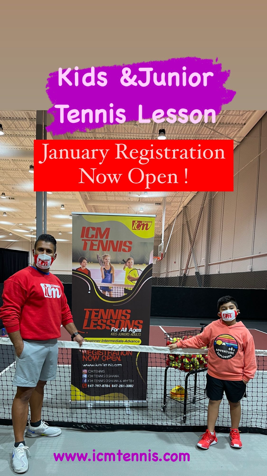 ICM TENNIS | 71 Norland Cir, Oshawa, ON L1L 0A7, Canada | Phone: (647) 787-0704