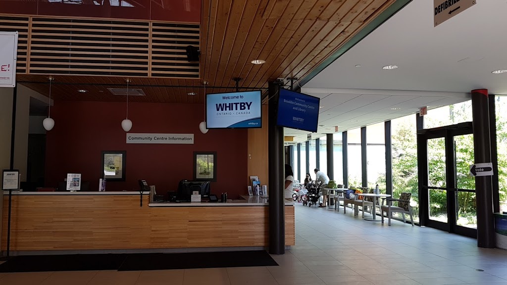 Brooklin Community Centre and Library | 8 Vipond Rd, Whitby, ON L1M 1B3, Canada | Phone: (905) 655-2010