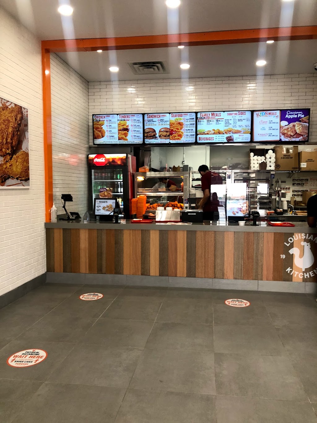 Popeyes Louisiana Kitchen | 10 John Birchall Rd A602, Richmond Hill, ON L4S 0B2, Canada | Phone: (905) 508-1599