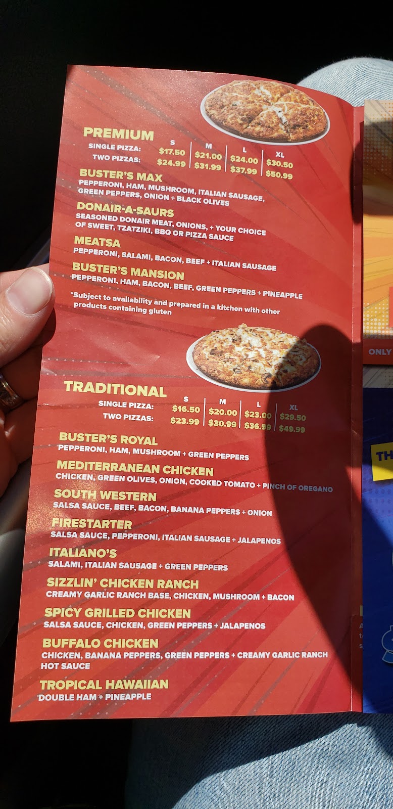 Busters Pizza & Donair | 4529 49 Ave Unit 130, Olds, AB T4H 1A4, Canada | Phone: (403) 559-3077