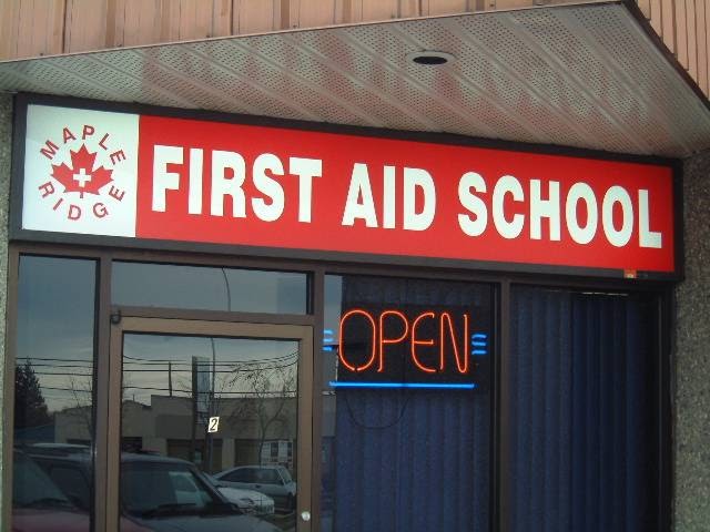 Maple Ridge First Aid School Ltd | point of interest | 20475 Lougheed Hwy #2, Maple Ridge, BC V2X 9B6, Canada | 6044655622 OR +1 604-465-5622