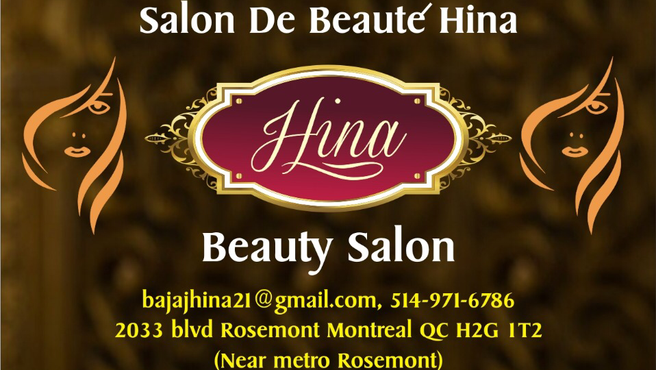 Hina beauty salon | 757 Rue Legendre E, Montréal, QC H2M 1H1, Canada | Phone: (514) 971-6786
