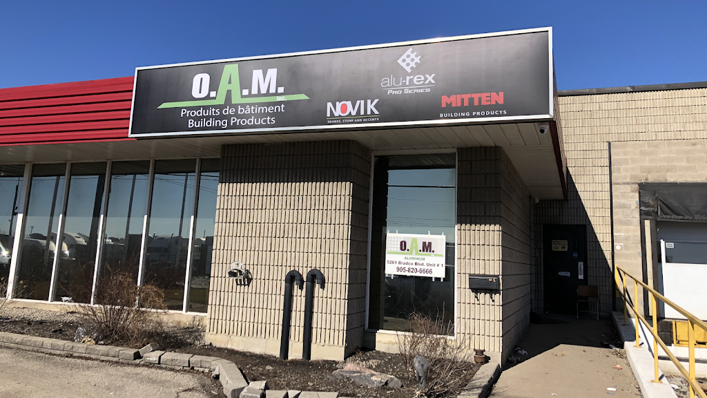OAM Aluminum Distributor Inc. | 5261 Bradco Blvd #1, Mississauga, ON L4W 2A6, Canada | Phone: (905) 625-6669