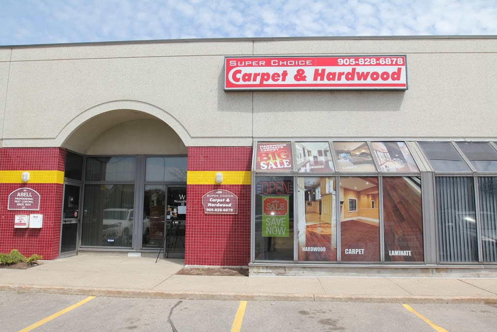 Super Choice Carpet & Hardwood | 3075 Ridgeway Dr, Suite 26, Mississauga, ON L5L 5M6, Canada | Phone: (905) 828-6878