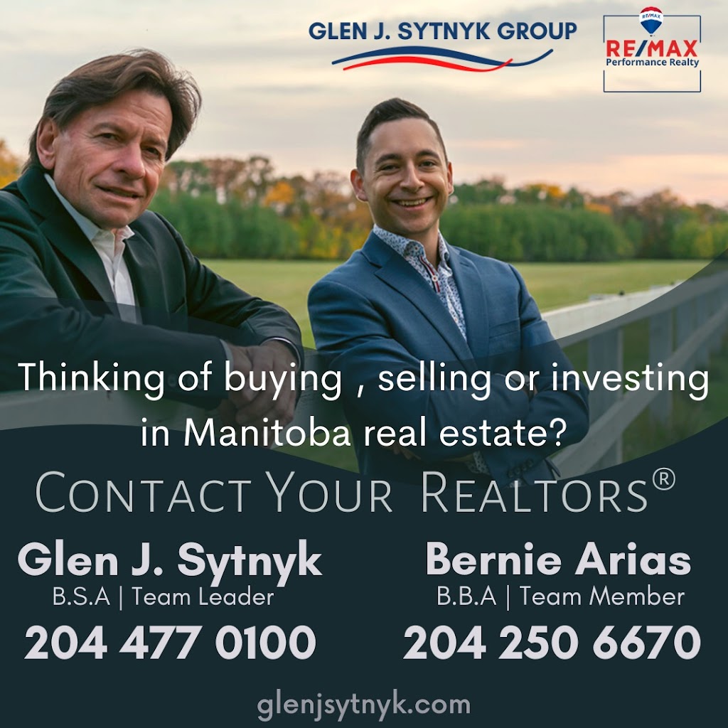 Glen J. Sytnyk Group | RE/MAX Performance Realty | 942 St Marys Rd, Winnipeg, MB R2M 3R5, Canada | Phone: (204) 477-0100
