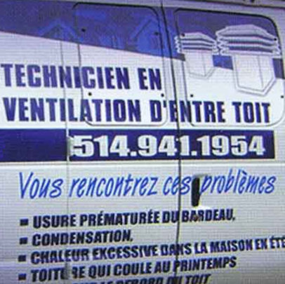 Ventilation de toiture JMSimard | 1117 Rue Berthier, Longueuil, QC J4M 1G2, Canada | Phone: (514) 941-1954