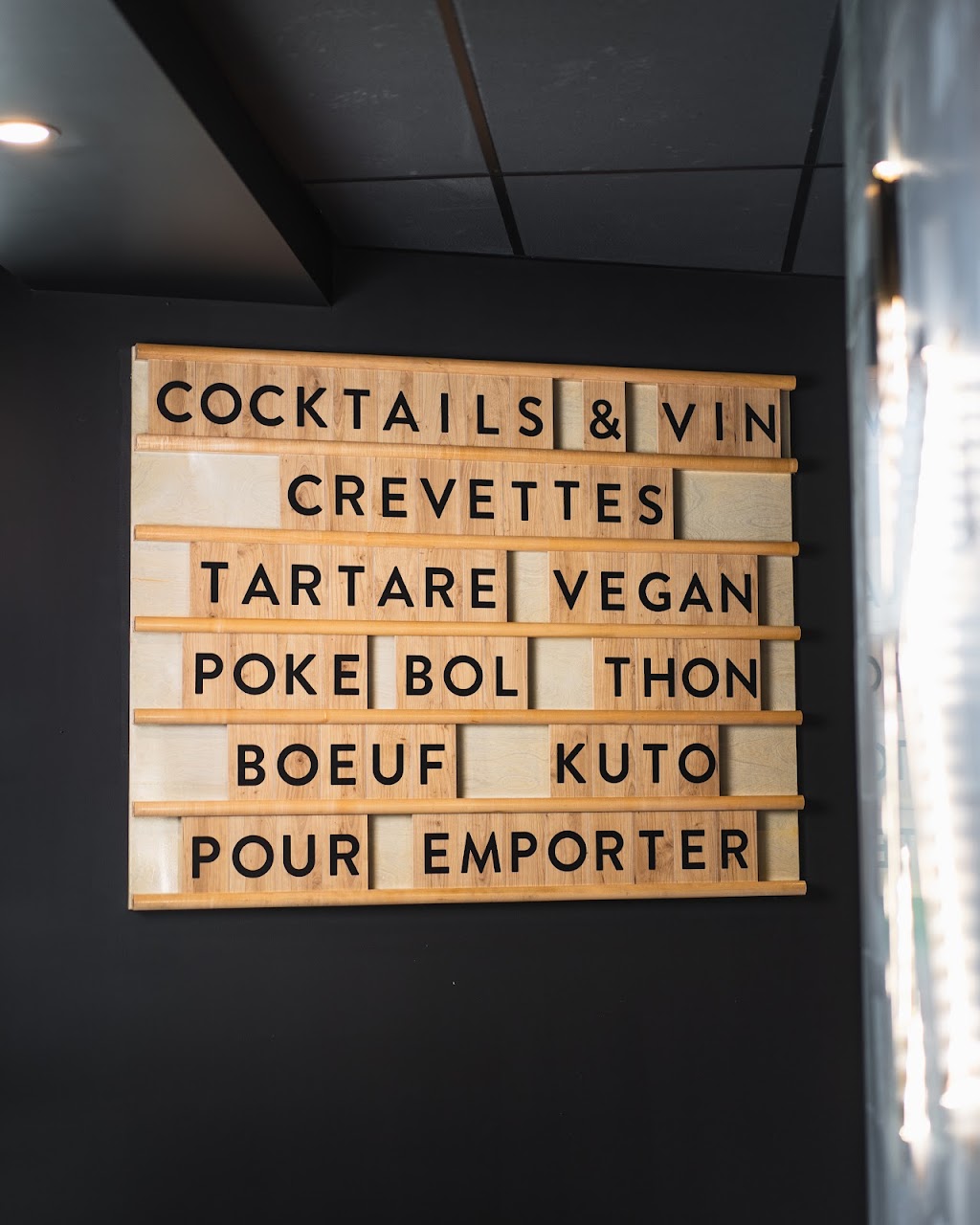 Küto - Comptoir à Tartares Joliette | 159 Rue Beaudry N, Joliette, QC J6E 6A7, Canada | Phone: (450) 499-1549