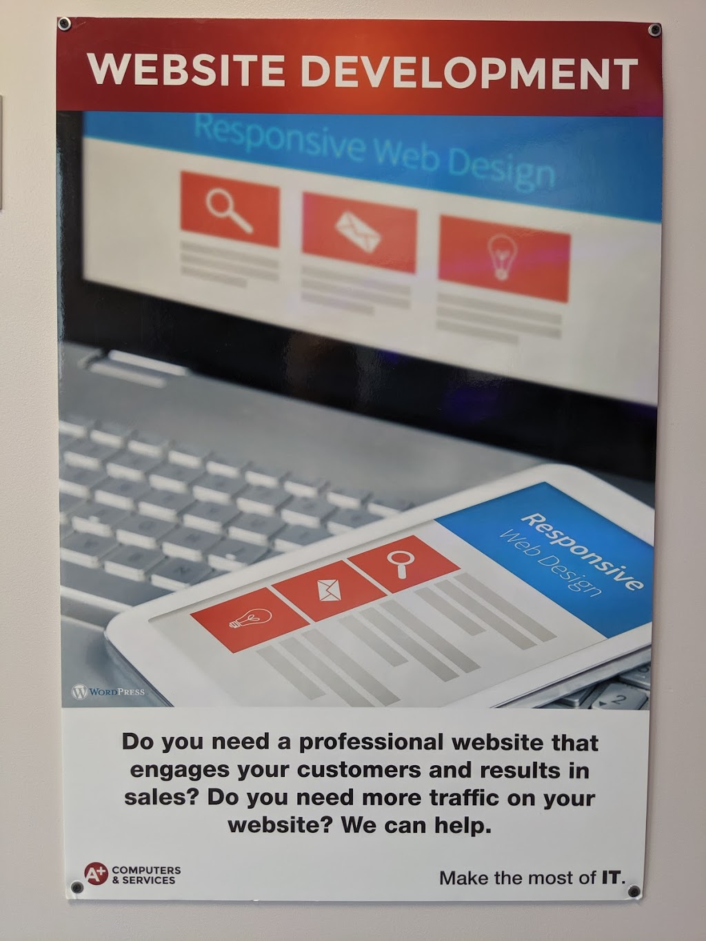 A+ Computers & Services | 831 Cavalier Dr, Winnipeg, MB R2Y 1C6, Canada | Phone: (204) 275-8772
