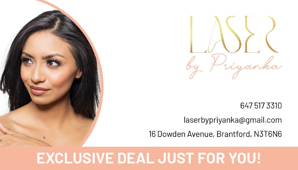 Laser By Priyanka | 16 Dowden Ave, Brantford, ON N2T 6N6, Canada | Phone: (647) 517-3310