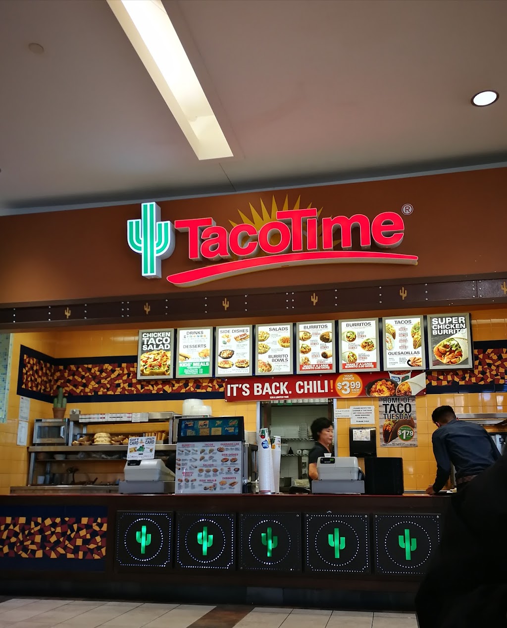 TacoTime Sunridge Mall | 2525 36 St NE, Calgary, AB T1Y 5T4, Canada | Phone: (403) 293-5753