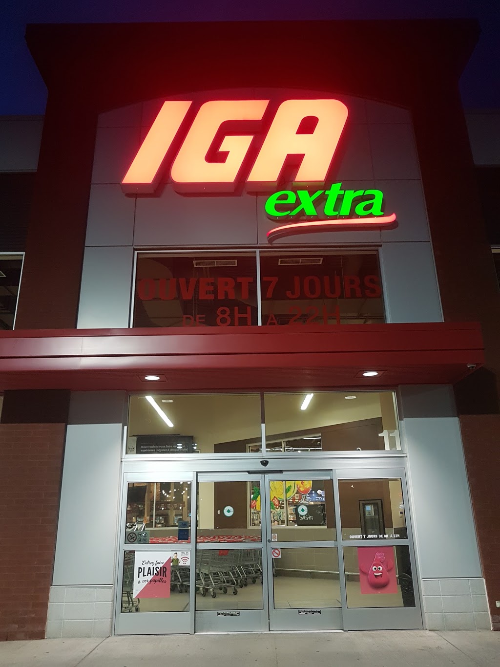 Supermarché IGA extra Raymond Martin inc. | 11 Rue de lAqueduc, Victoriaville, QC G6P 1L4, Canada | Phone: (819) 752-9797