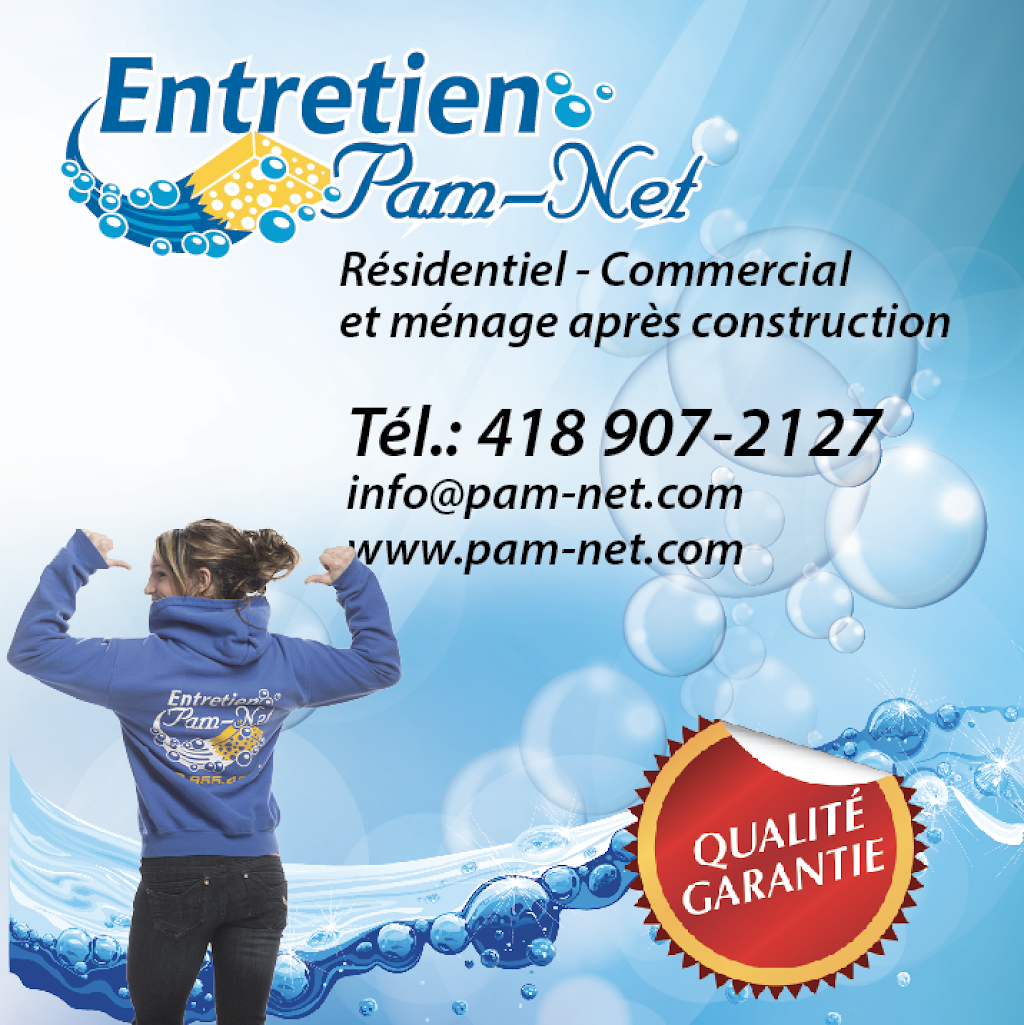 Entretien Pam-Net | 127 Rue Demers, Saint-Apollinaire, QC G0S 2E0, Canada | Phone: (418) 907-2127